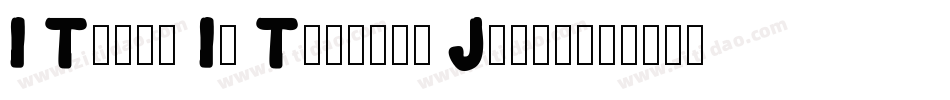 I Think Im Turning Japanese字体转换